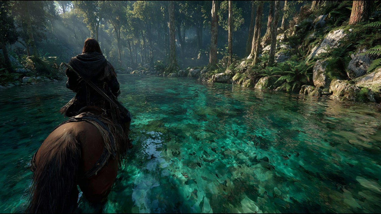 The Journey Through the Whispering Waters | Medieval Fantasy Music & Animated Ambience