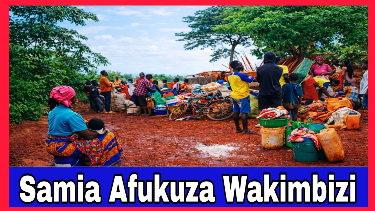 Huzuni😭Samia Abomolea Wakimbizi Nyumba na Makanisa kisha Kuwafukuza Kutoka Tanzania leo hana Utu