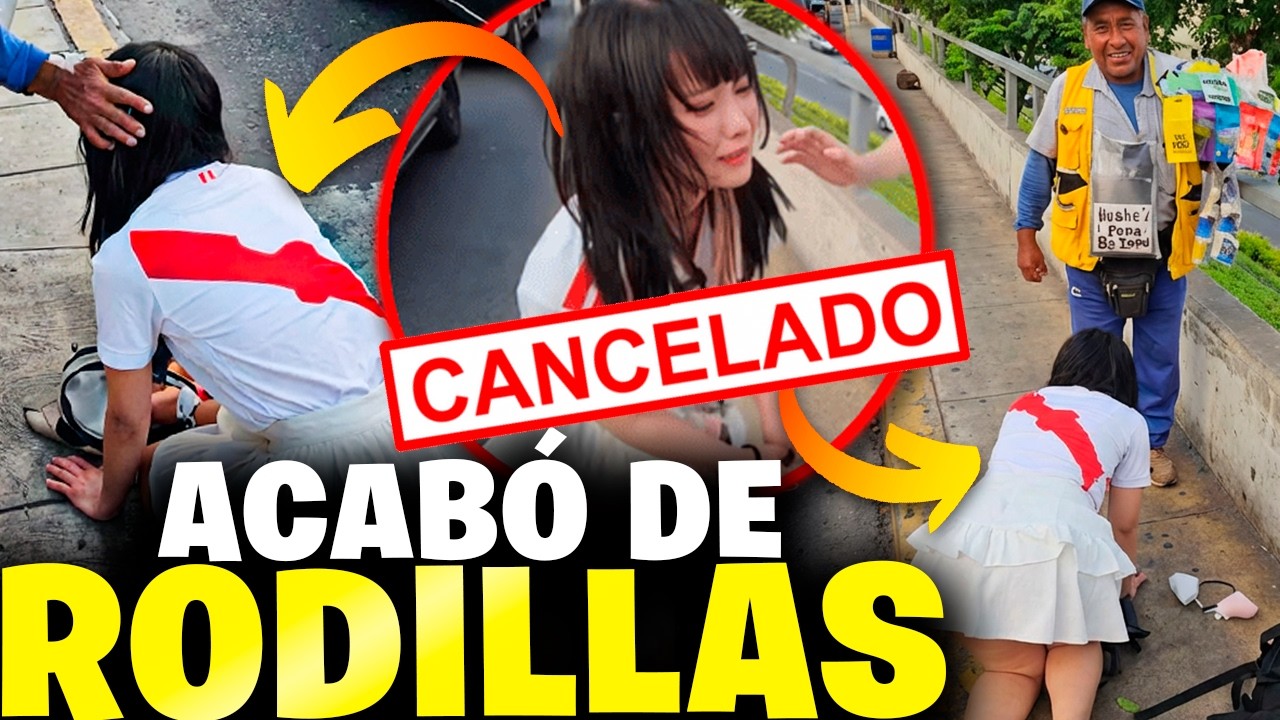 ¡TERMINÓ MAL! 🇵🇪 Perú CANCELA a Streamer Japonesa y acaba llorando DE RODILLAS 😱
