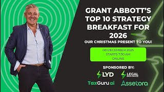 Grant Abbott's Top Ten Strategy Breakfast for 2026