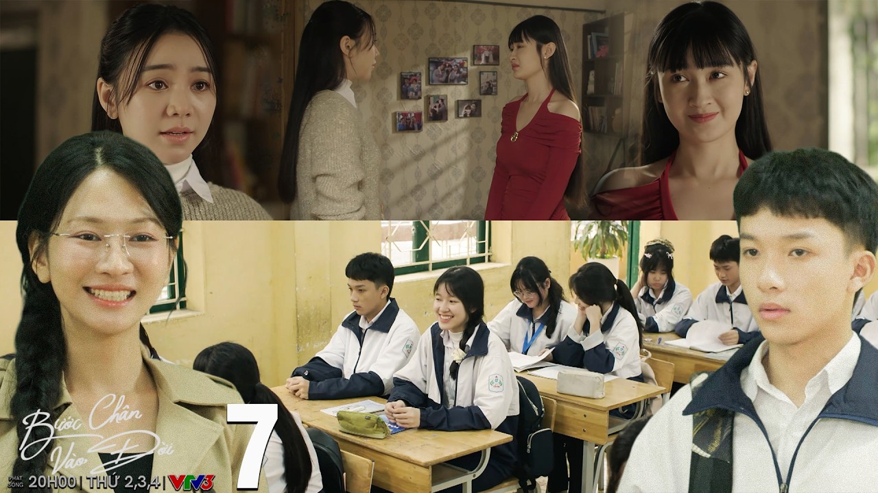 BƯỚC CHÂN VÀO ĐỜI - TẬP 7 | Minh có buổi ra mắt trường mới. Thương lo sợ em gái đánh mất bản thân