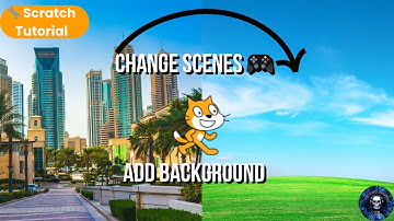 Change Scenes in Scratch Easily! 🎮 Add Backdrops & Switch Views