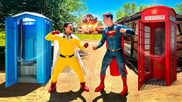 Juan Punch Man vs Superman | David Lopez