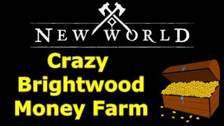 CRAZY New World Money farm route in Brightwood, do this now before prices deflate