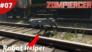 Train depot & Robot Helper - Zompiercer - #07 - Gameplay