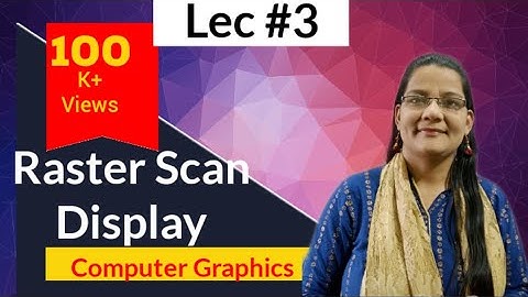 Raster Scan Display in hindi |Computer Graphics in hindi |Lec 3|zeenat hasan