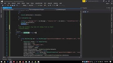 T4vn.com - [C#] Demo dùng namespace System.Net.Mail để gửi lỗi vào Gmail