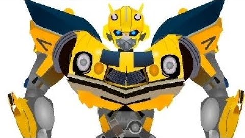 ROTB BUMBLEBEE ANIMATION TEST #abdulmaliksyarif #transformers #animation #sticknodes