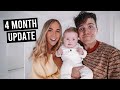 4 Month Baby Update | Memories for Hunter