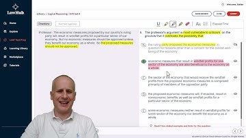 How to Predict a LSAT Flaw Using Logical Reasoning Drill Set 4
