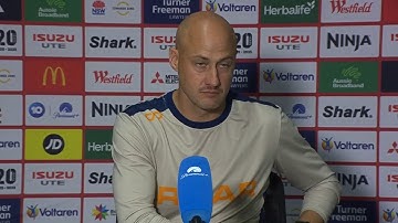 Ruben Zadkovich | Post #WSWvBRI Press Conference | #ALeagues #Football