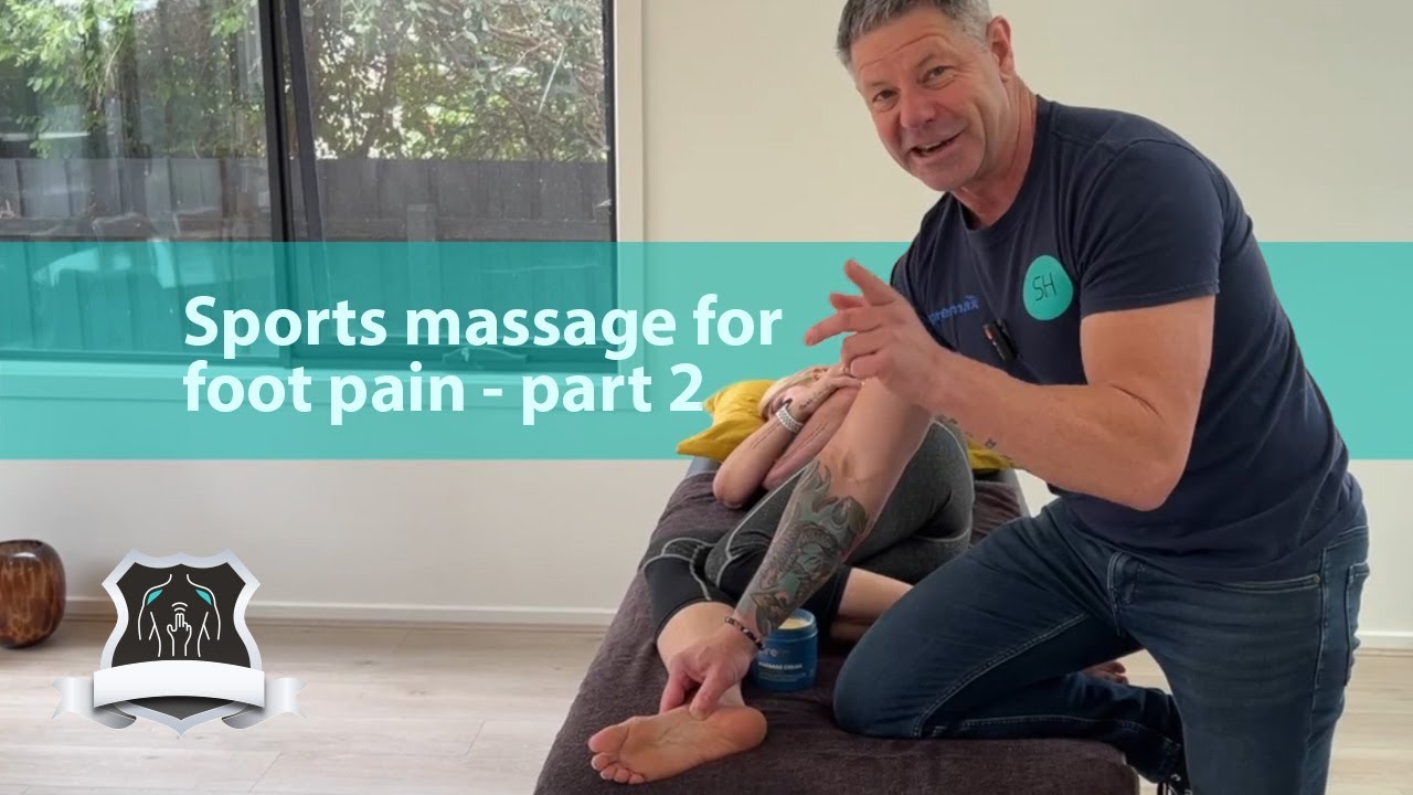 Abductor hallucis | Sports massage for foot pain, part 2