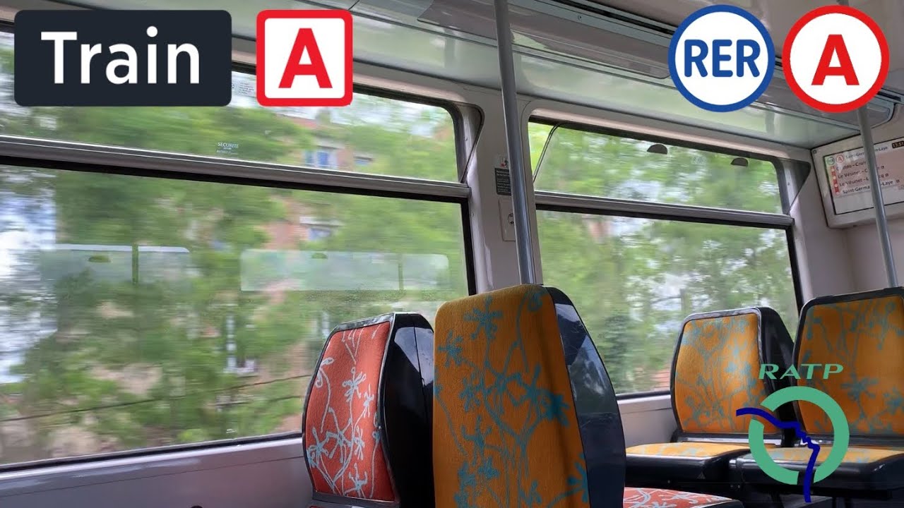 ( RER A ) Trajet dans un MI09 ZUPE entre