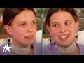 Millie Bobby Brown Proudly Goes Make-Up Free w/Acne Patch On TV