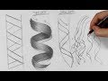 How to Draw Long Curly Hair