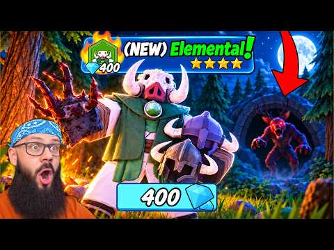 I BOUGHT THE NEW 4-STAR CHARACTER FOR 400 GEMS in 99 DAYS IN THE FOREST on ROBLOX
