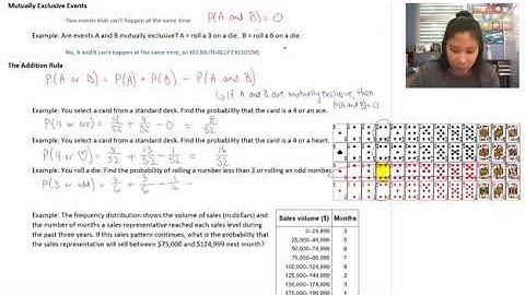 HStat 3.3 The Addition Rule