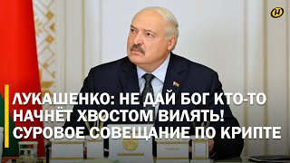 ОНИ ВРЕДИТЕЛИ, А ТЫ – ВРАГ! Лукашенко жестко спросил с чиновников за крипту. ИТОГИ СОВЕЩАНИЯ