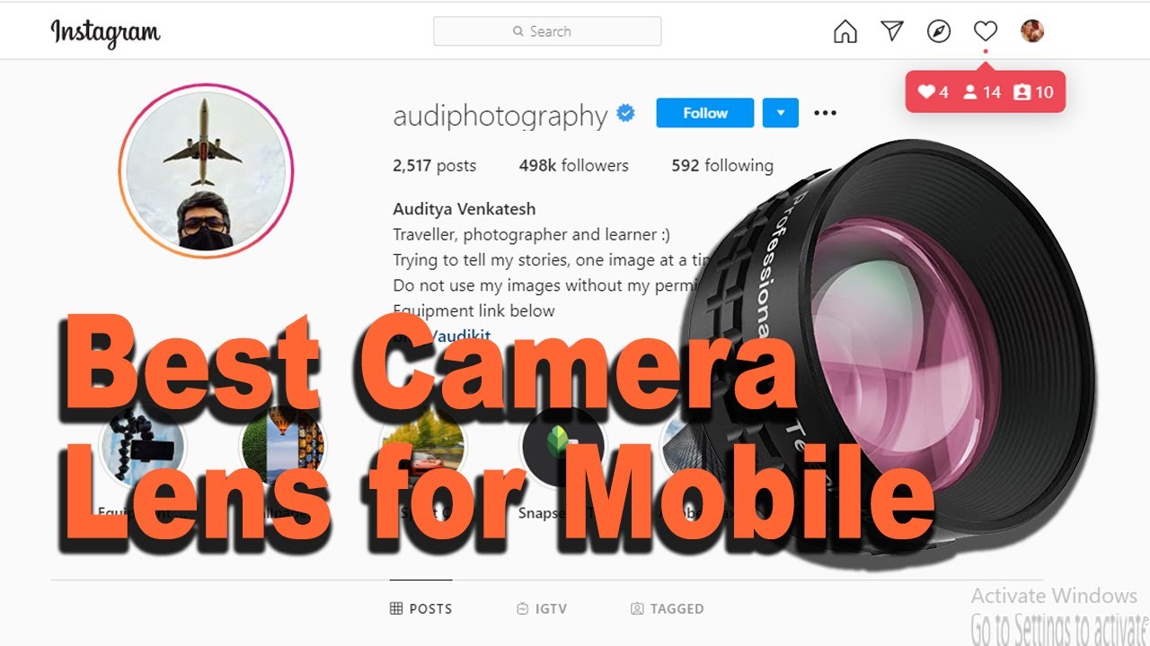 Audi photography Mobile camera lens Best camera lens for