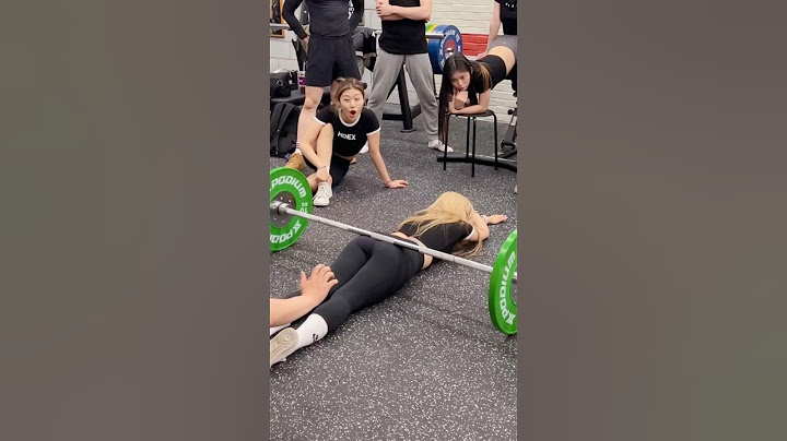 엉덩이가 크면 유리한 챌린지⁉️🍑 Barbell Challenge