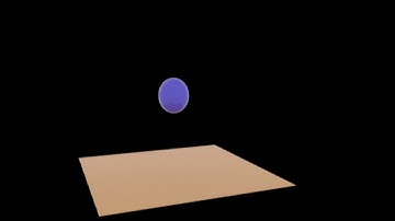 bouncing ball up and down looped