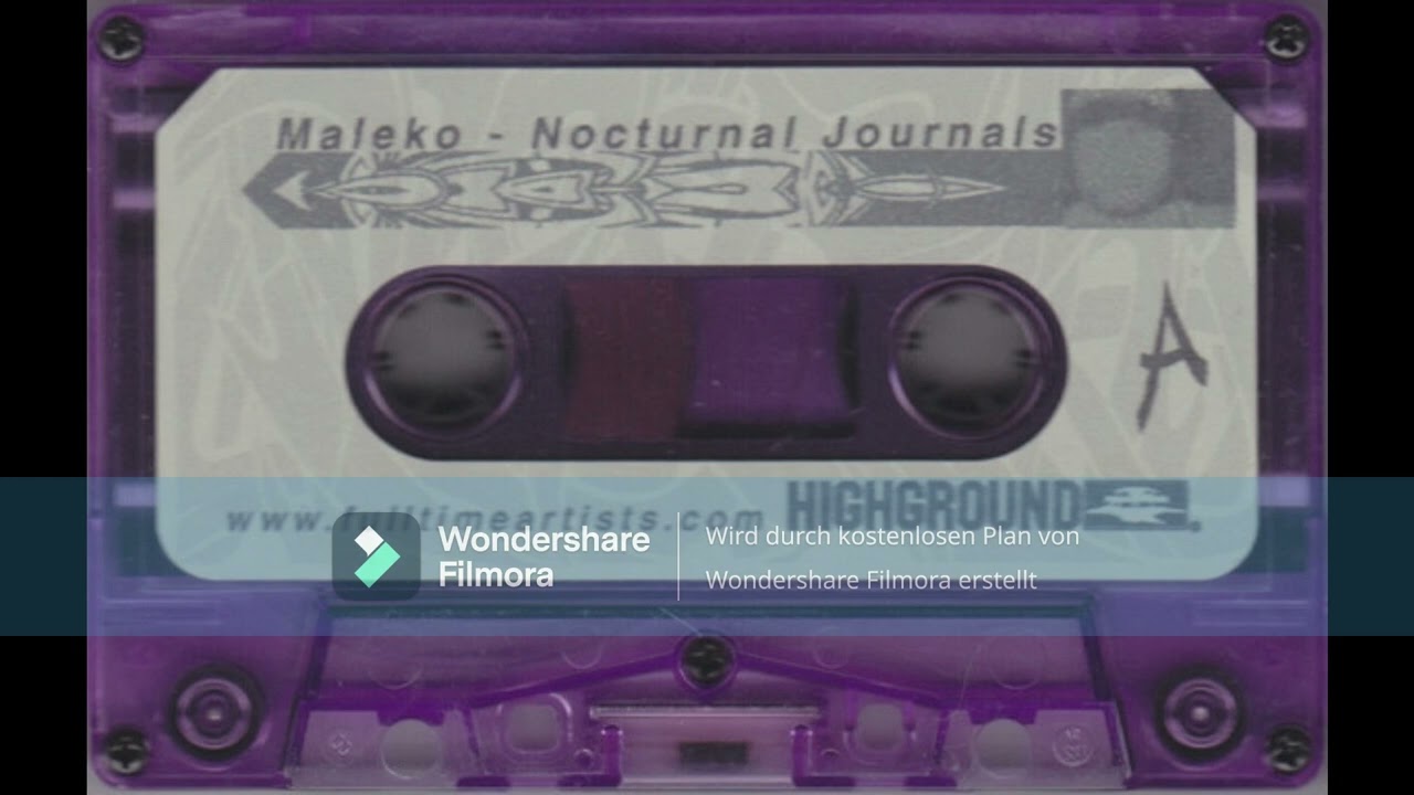 Maleko - Nocturnal Journals  (Full Album Cassette And CDR Release 2001)