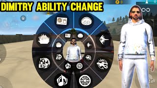 DIMITRY CHARACTER ABILITY CHANGE 😲 BYE BYE ORION | DIMITRY TIPS AND TRICK