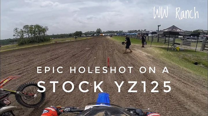 EPIC holeshot at WW-Ranch Miles Gilmore - STOCK YZ...