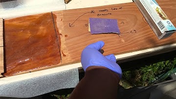 Epoxy scarf joints.  Part 1