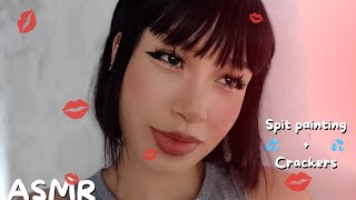 SPIT PAINTING WITH RELAXING SOUNDS | ASMR