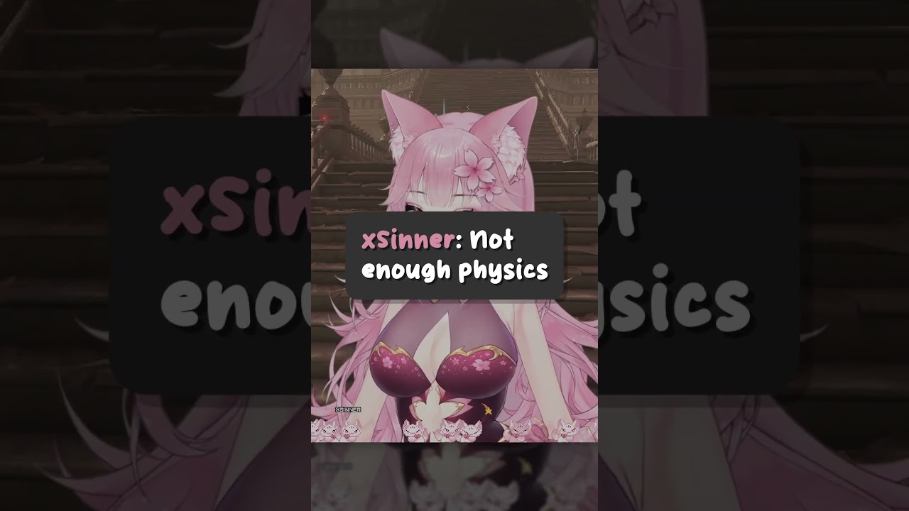 VTuber physics are getting out of control.. #VTuber #eldenring