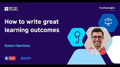 How to write great learning outcomes