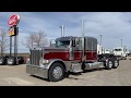 2021 Peterbilt 389-Silver with Radiant Red SEMINOLE! Keith Couch (couchk@rushenterprises.com)