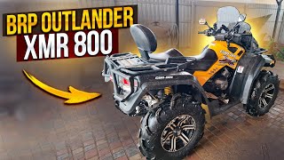 Подготовка к сезону BRP OUTLANDER 800XMR 2011