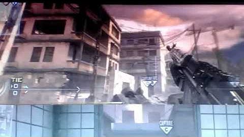 Mw2 : Karachi Noob Tube across map Splitscreen
