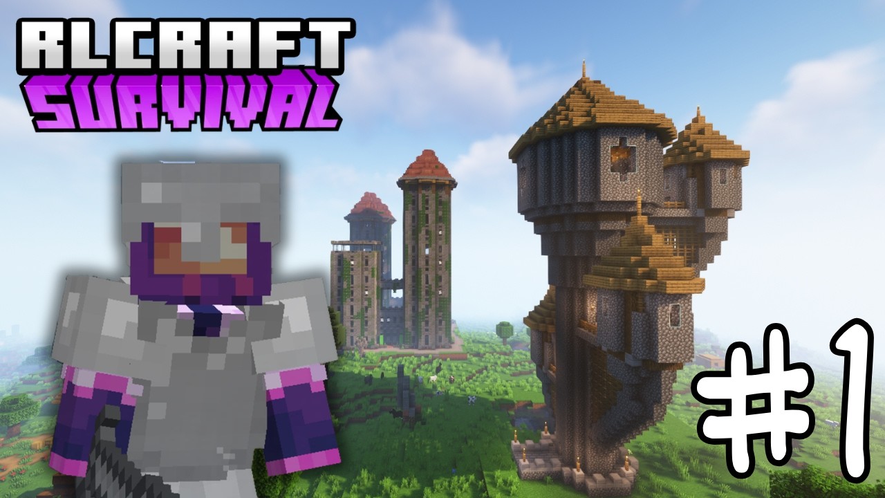 RLCraft - Ep 1 - WE'RE BACKK!! - Minecraft Survival Modded Let's Play ...