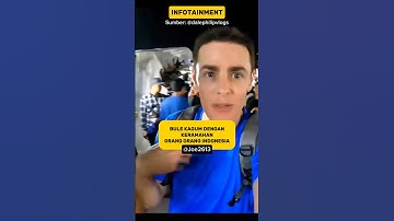 Bule kagum dengan keramahan orang Indonesia #reaksibule #infotainment #viralvideo #shorts