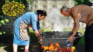 Harvesting Walnuts &amp; Making Traditional Walnut Jam in Azerbaijan Village | LIVE