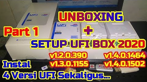 UNBOXING+SETUP BOX UFI 2020 VERSI 1.4.0.1502 PART 1 By didy_bukit