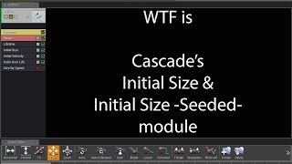 [UE4] WTF is.. Cascade's Initial size Module