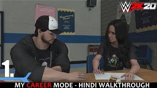 Wwe 2k20 my career mode - hindi ep 1 a new beginning!! ft. aamir ali &
diana (ps4 pro)