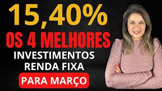 The 4 BEST FIXED INCOME INVESTMENTS for MARCH 2026!