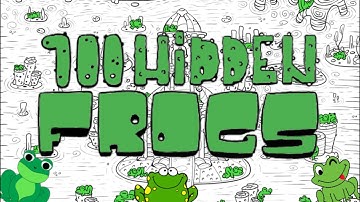 Where are you Froggy? | 100 Hidden Frogs