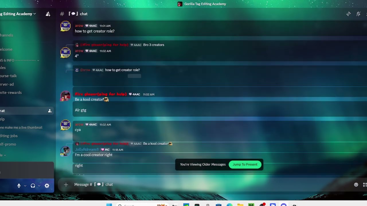 Gorilla Tag editing Academy server