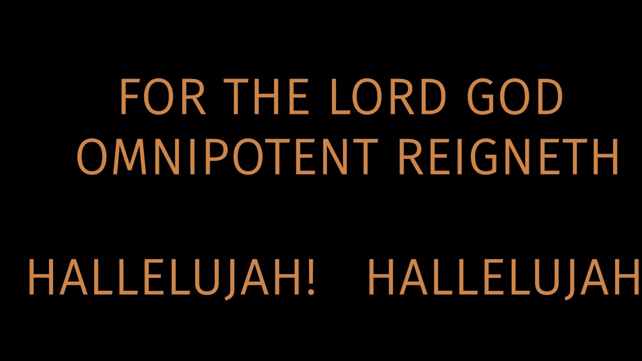 Hallelujah! | The Kirk Virtual Choir