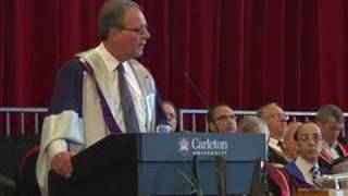 Carleton University Convocation 2008: Frank O'Dea