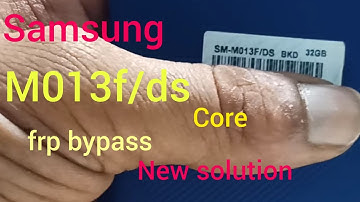 SAMSUNG M01 Core Frp Bypass U3/bit3 Android 10 Without Pc | Samsung M01 Core Google Account Lock