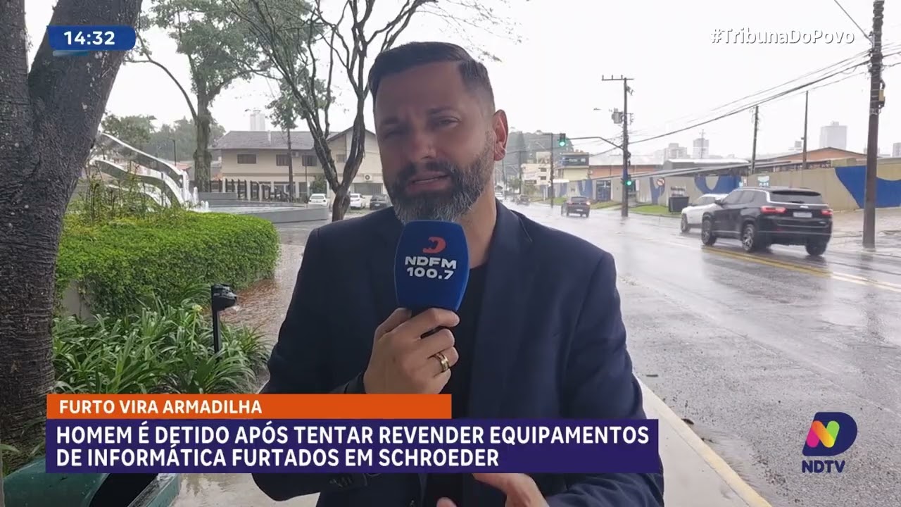 🚨 ALERTA-VIZINHO! Homem é detido em Schroeder por receptação
