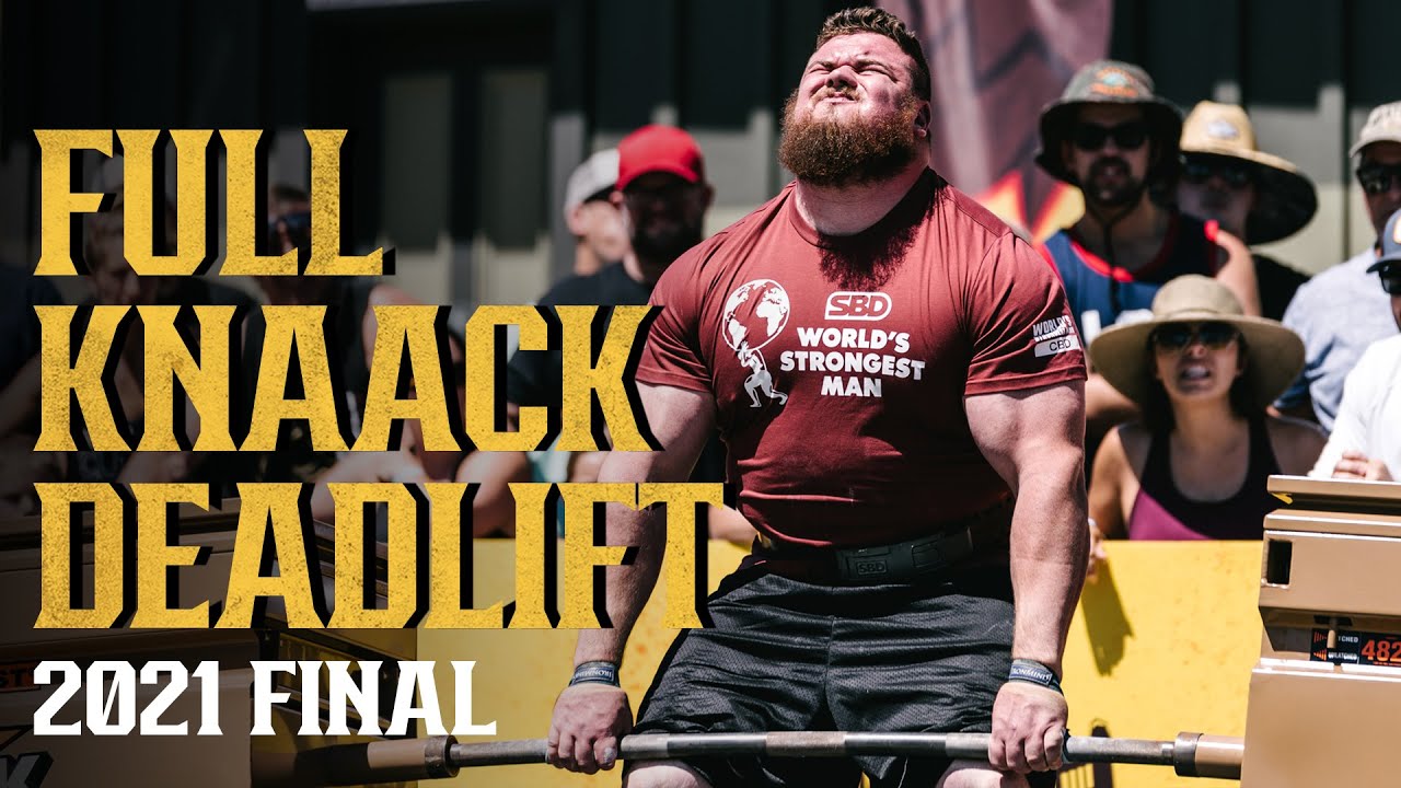 KNAACK to sponsor The World's Strongest Man competition - The World's  Strongest Man