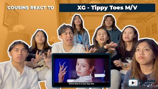 COUSINS REACT TO XG - Tippy Toes (Official Music Video)